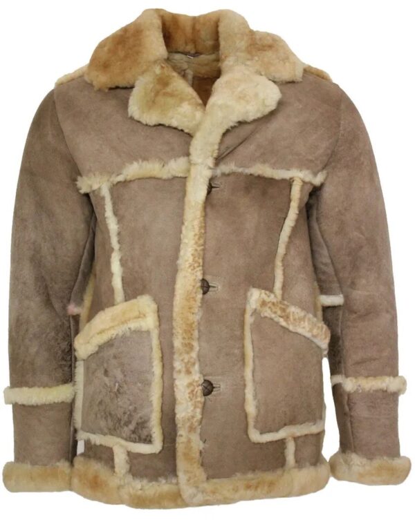 Designer Winter Sheepskin Fur Coat-Leominster