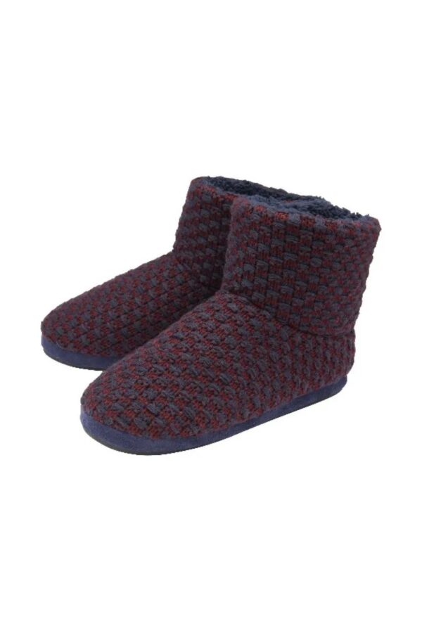 Furry Sherpa Memory Foam Slipper Boots