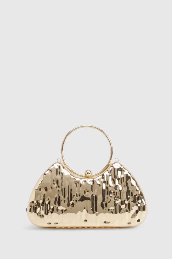 Hammered Gold Acrylic Grab Bag - Image 2