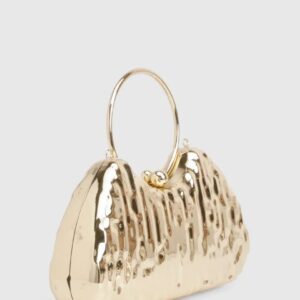Hammered Gold Acrylic Grab Bag