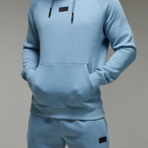 Man Active Regular Fit Hoodie & Short Tracksuit