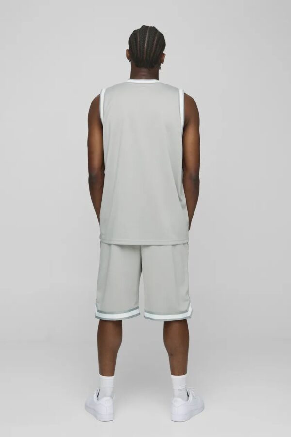 Oversized Basketball Vest & Shorts Set - Image 2