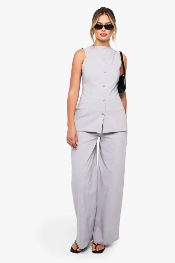 Super Stretch Wide Leg Trousers